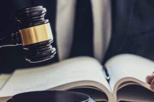 Kansas Probate Court Gavel and Estate Law Book