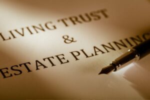living trust and estate planning written in the paper 