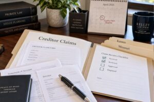 creditor claims paper